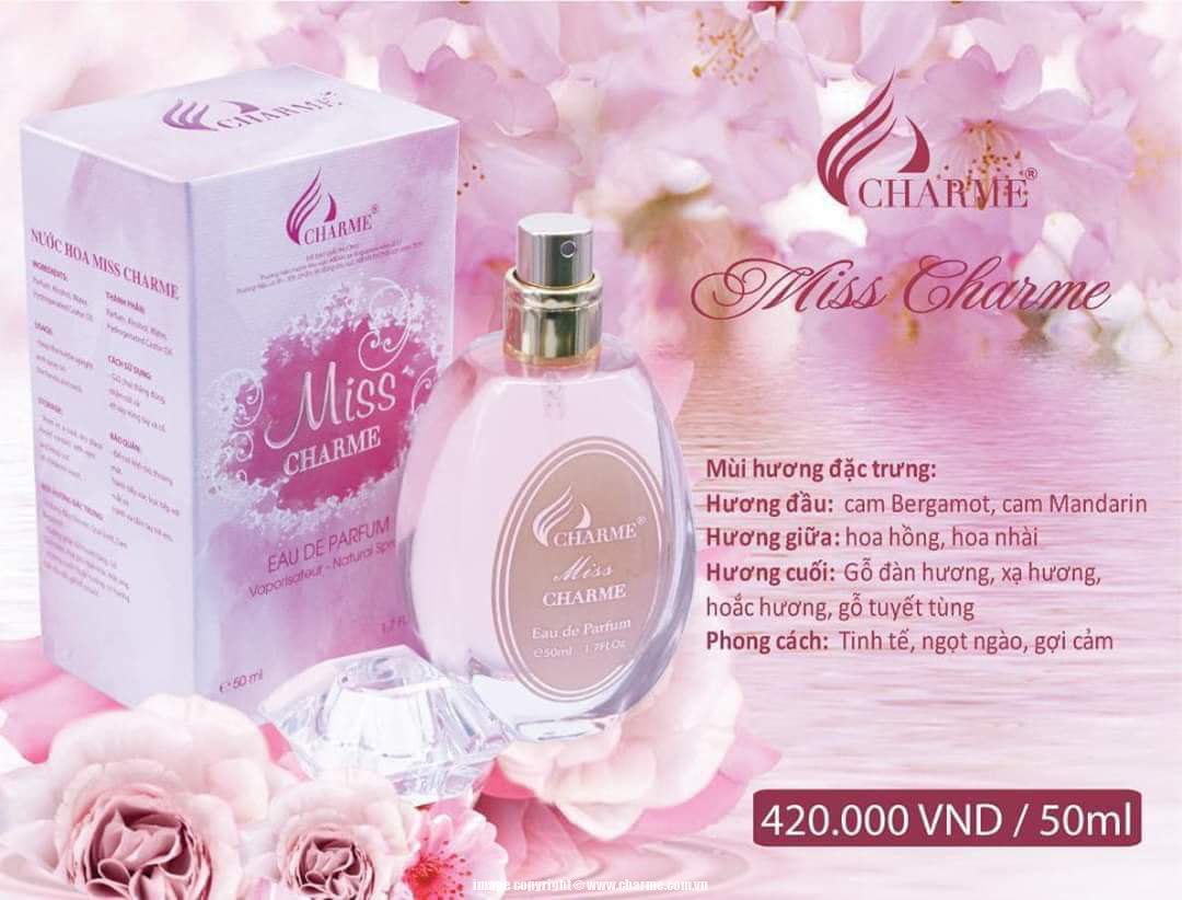 Nước Hoa Nữ Charme Miss Charme 50ml