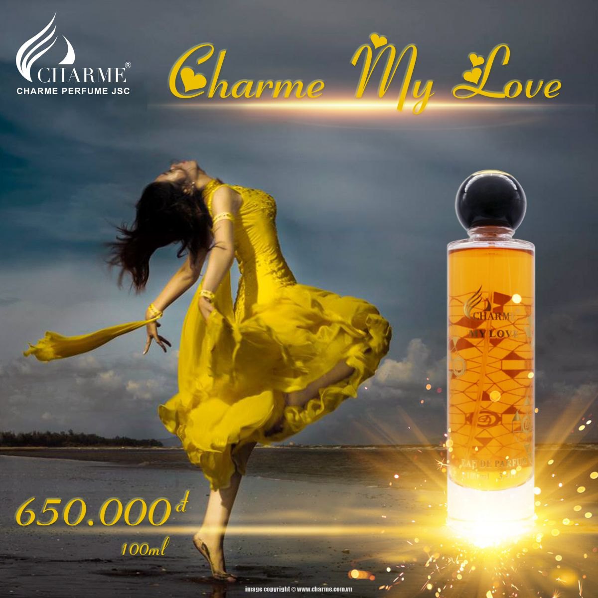 Nước Hoa Nữ Charme My Love 100ml