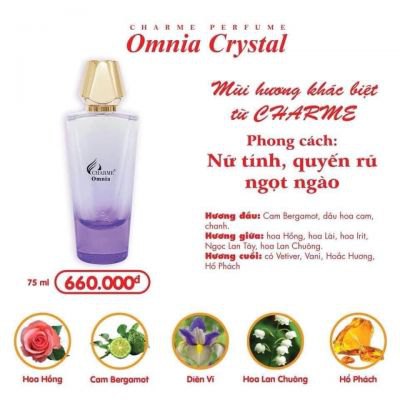 Nước Hoa Nữ Charme Omnia Crystal 75ml