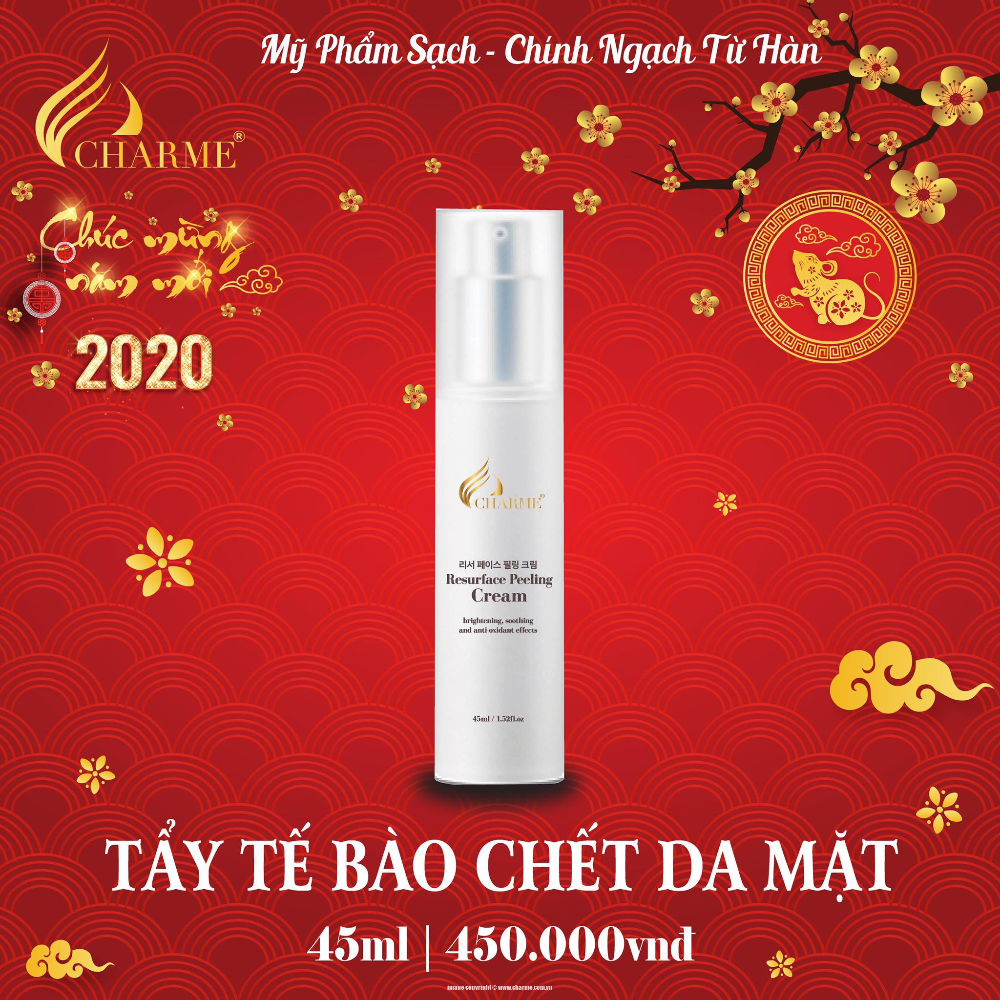 Serum Tẩy Tế Bào Chết Da Mặt Charme Resurface Peeling 45ml