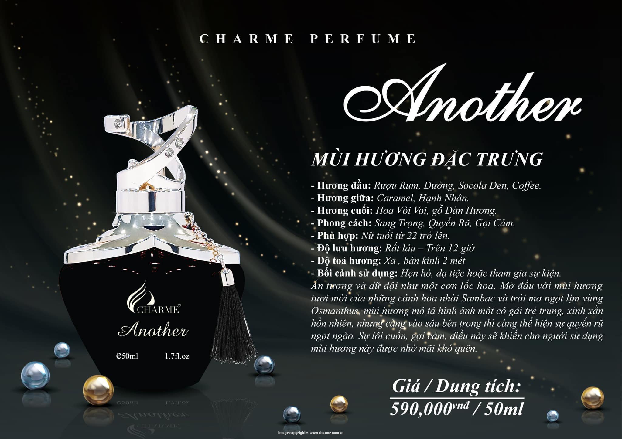 Nước Hoa Nữ Charme Another 50ml