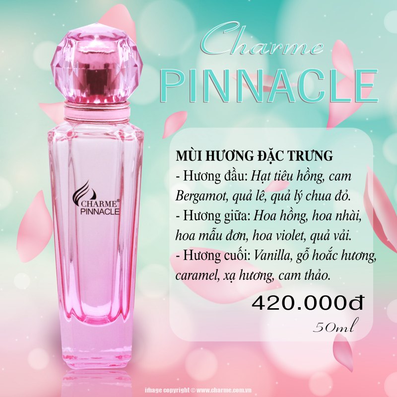 Nước Hoa Nữ Charme Pinnacle 100ml