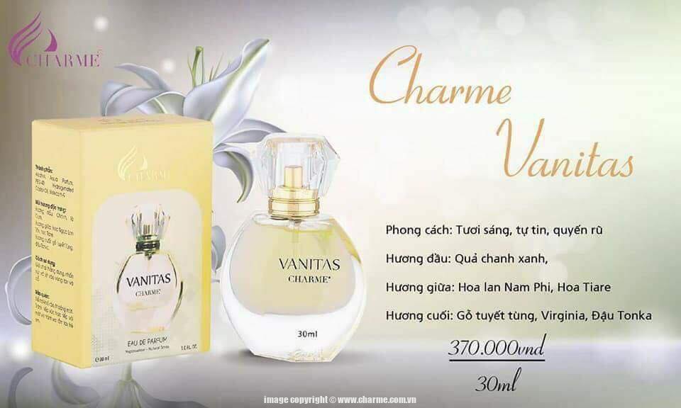 Nước Hoa Nữ Charme Vanitas 30ml