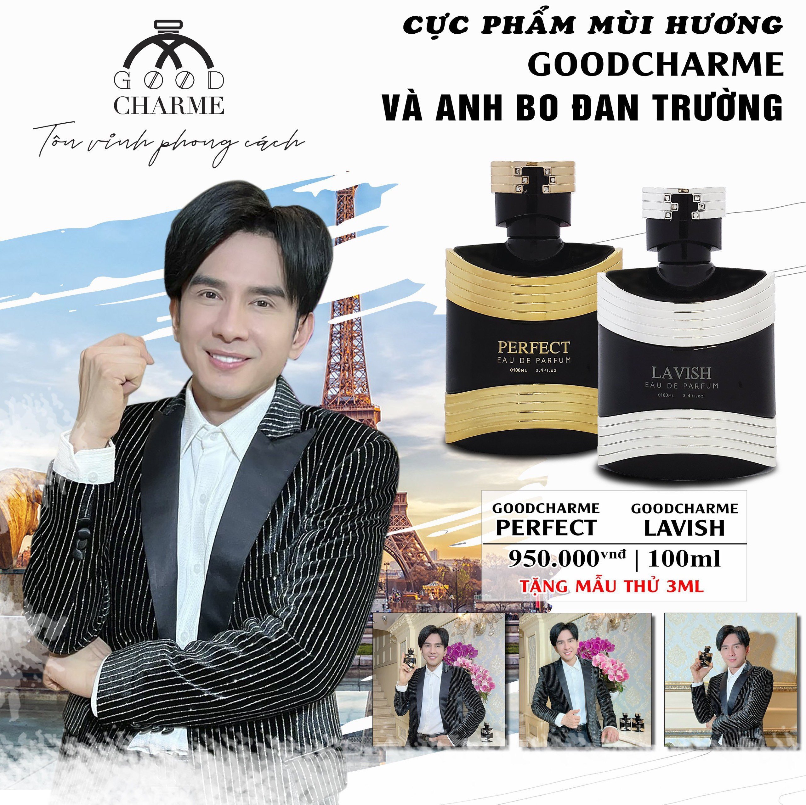 Nước Hoa Nam Good Charme Perfect 100ml