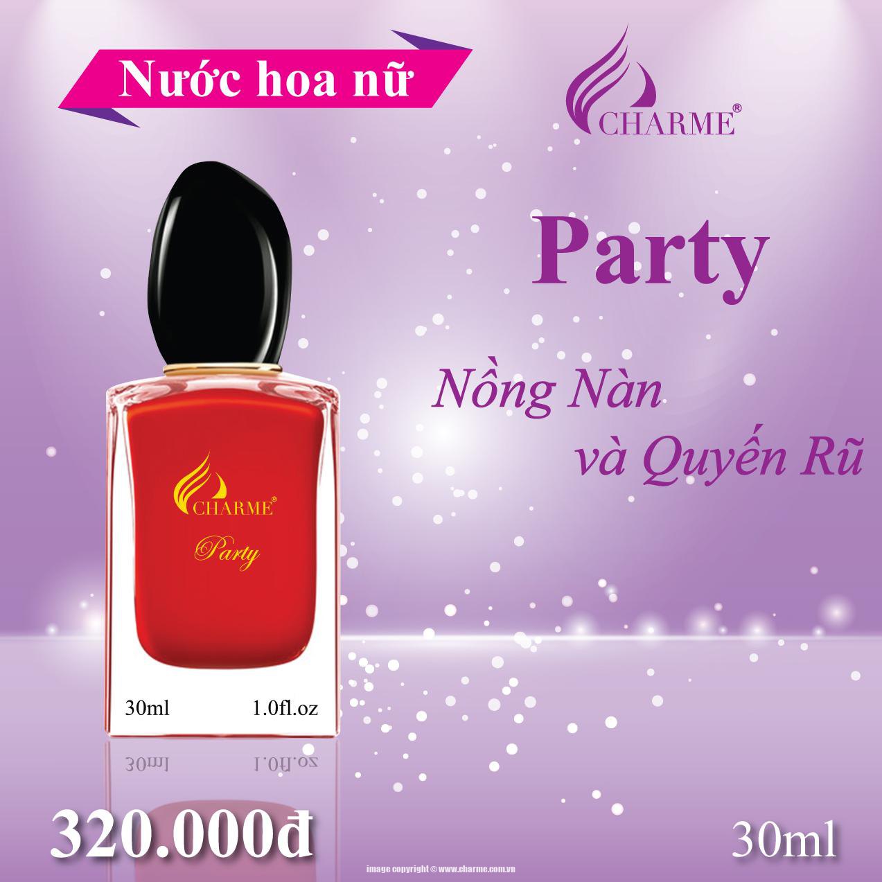 Nước Hoa Nữ Charme Party 30ml