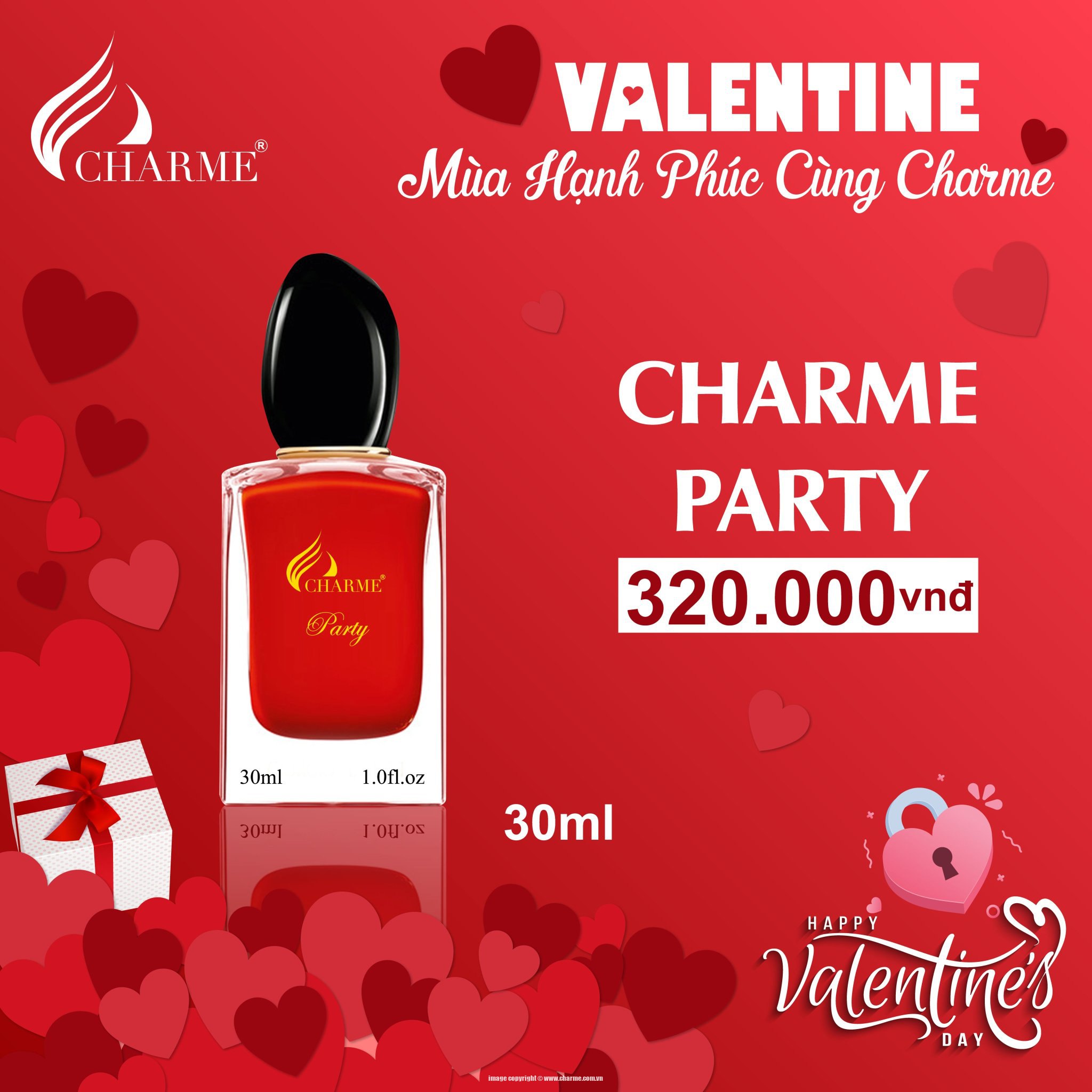 Nước Hoa Nữ Charme Party 30ml