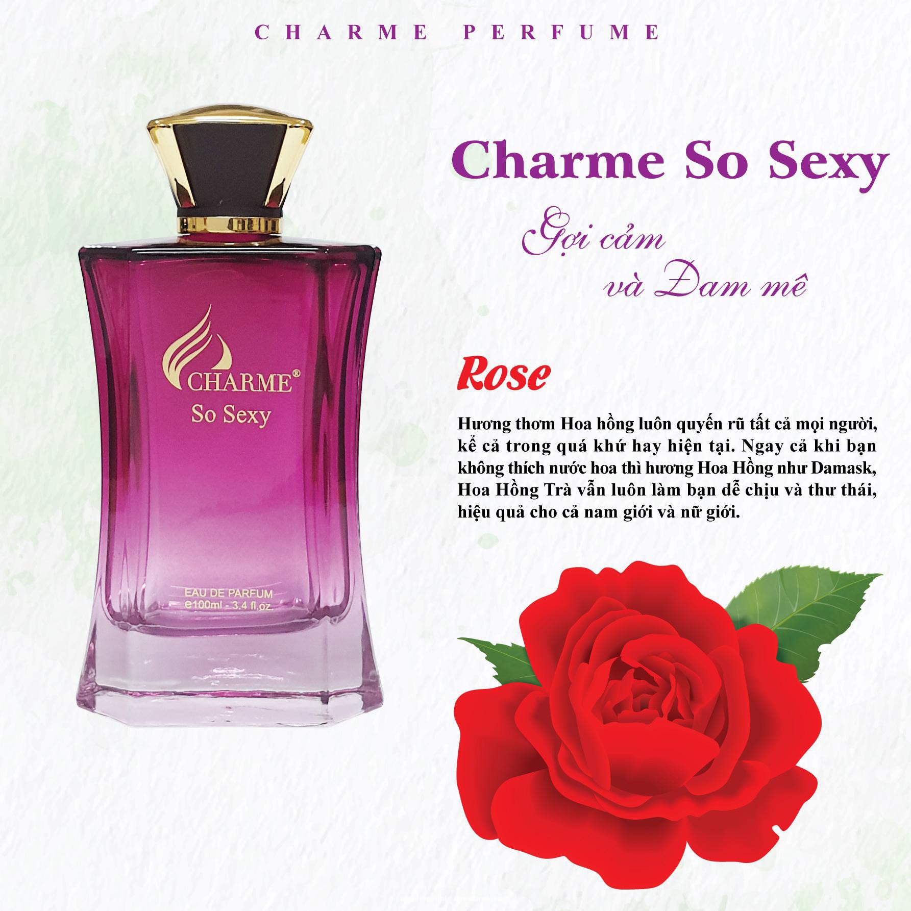 Nước Hoa Nữ Charme So Sexy 100ml