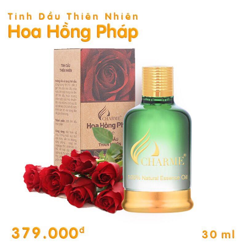 Tinh Dầu Thiên Nhiên Hoa Hồng Pháp Charme